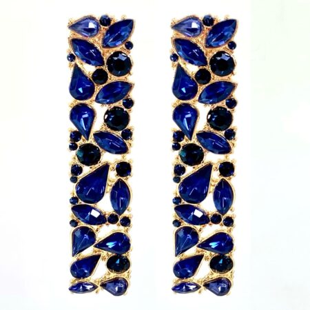 By Popular Demand Earrings (sapphire blue)