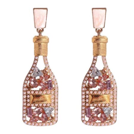 Here's to You! Earrings (champagne)