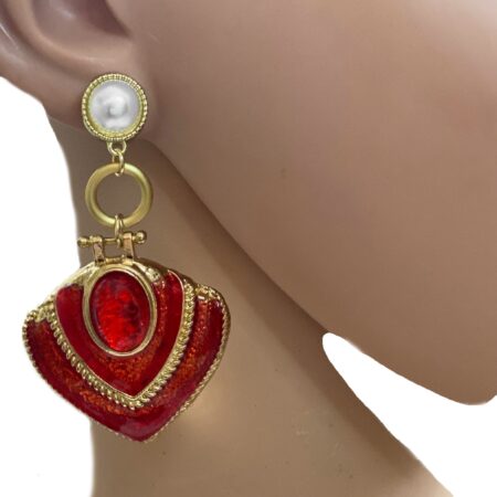 Seeing Red Earrings