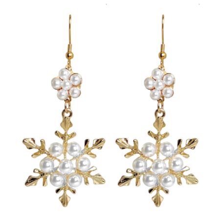 Snow Day Earrings (gold)
