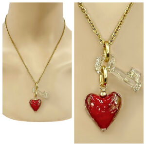 Key to my Heart Necklace multi view
