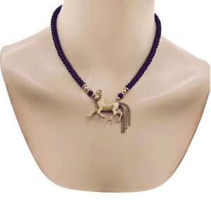 All In Stride vintage focal necklace